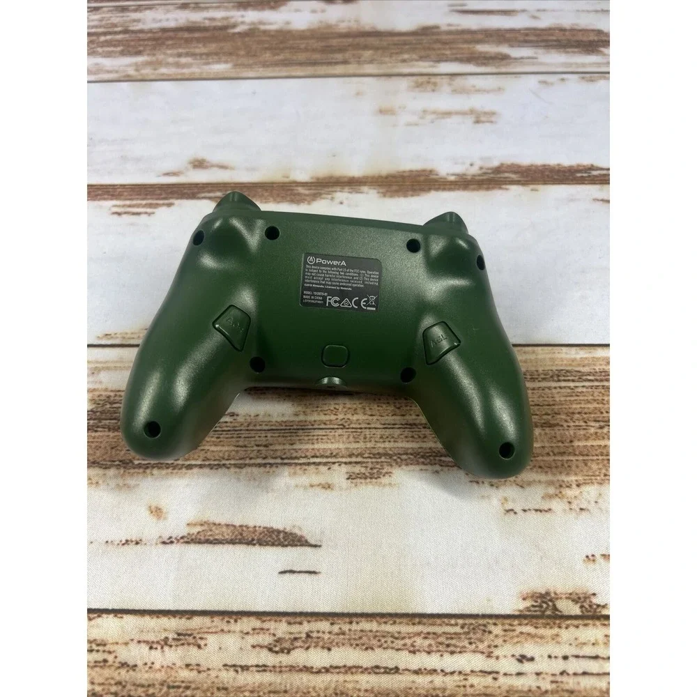 Green Themed Wireless Game Controller - Zelda Artwork